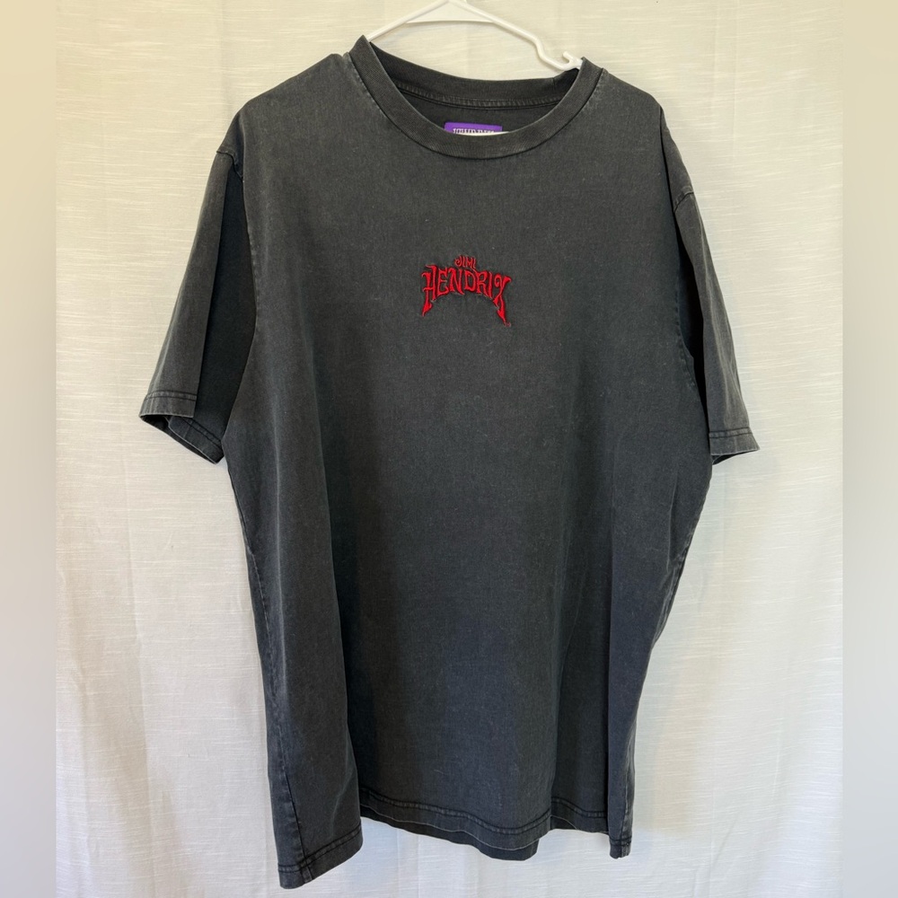 Jimmy Hendrix Black Graphic T-Shirt